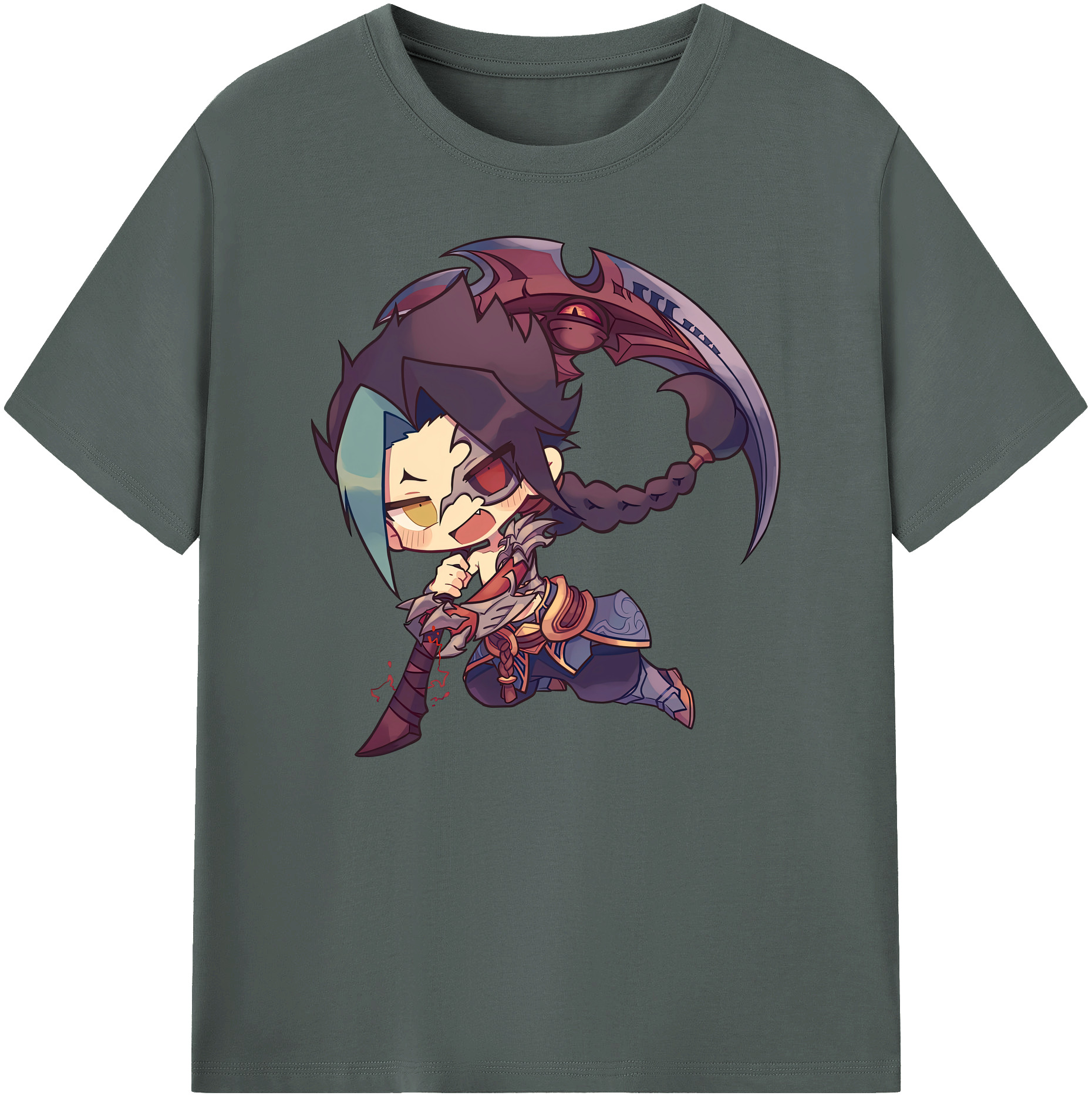 リーグ・オブ・レジェンド League of Legends LOL 綿100％ メンズ半袖Tシャツ｜肌触りやわらか＆通気性